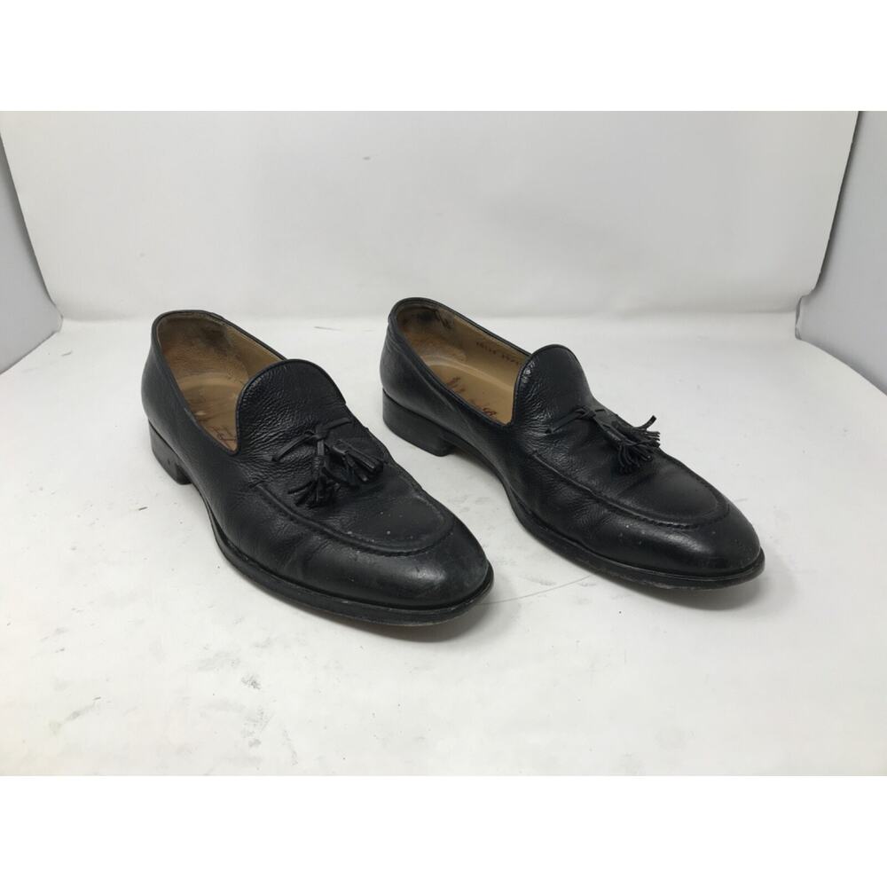 Allen Edmonds Perugia Men's Italian Tassel Loafers‎ Slip - On 11.5 D Black